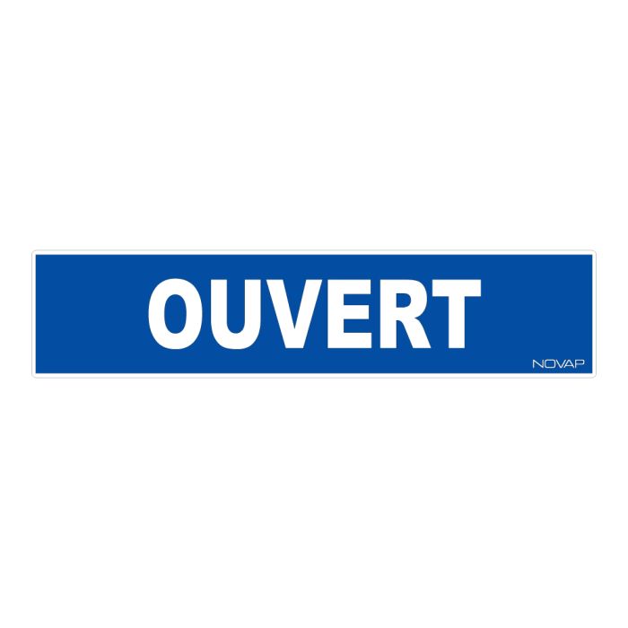 Panneau Ouvert - Rigide 330x75mm - Novap