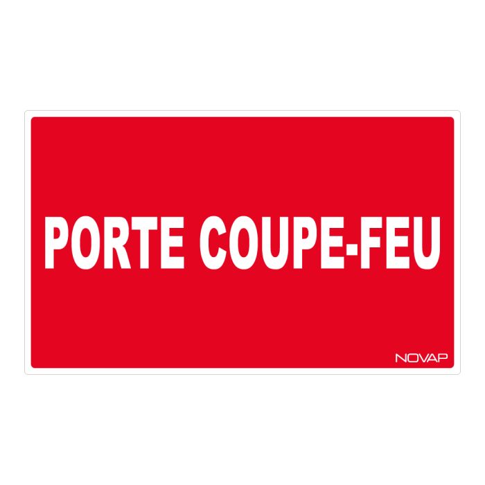 Panneau Porte coupe feu - Rigide 330x200mm - Novap