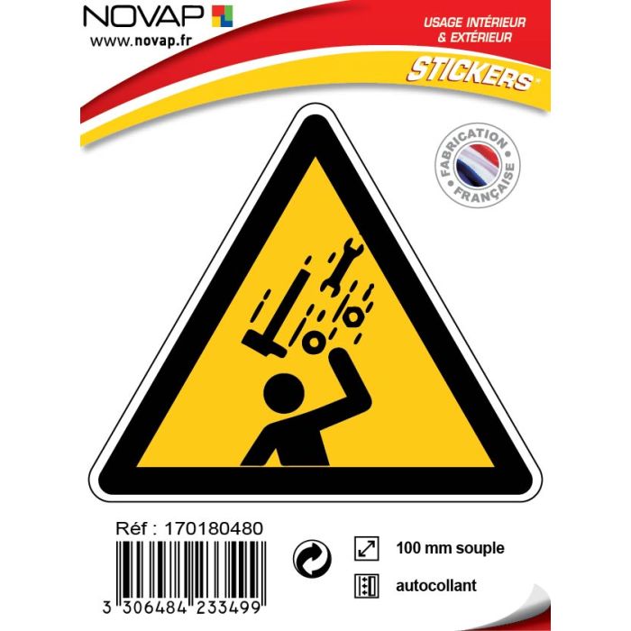 danger chute d'objets