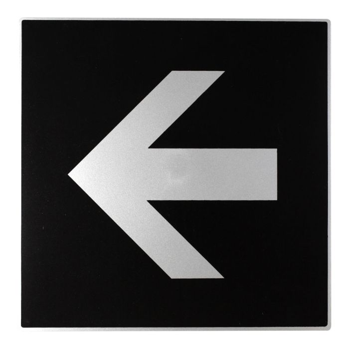 Plaque de porte Flèche (droite ou gauche) - Europe design 200x200mm - Novap