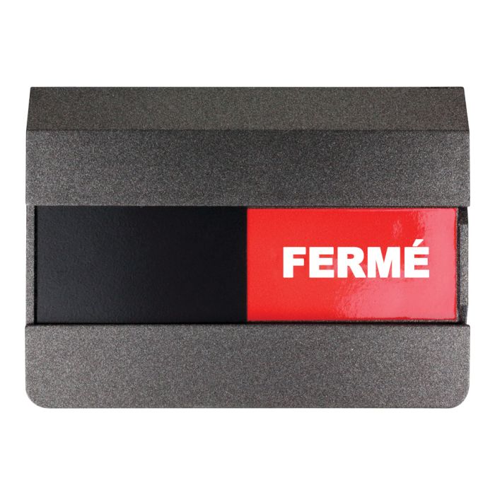 Plaque clap cinéma ouvert-fermé - PLAQUES METAL/Signalétiques