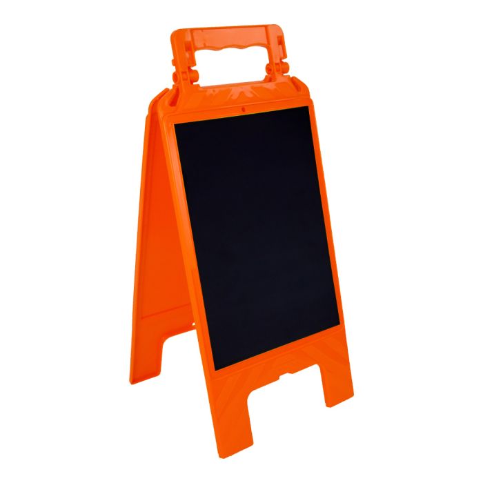 Chevalet effaçable Ardoise - Orange - Novap