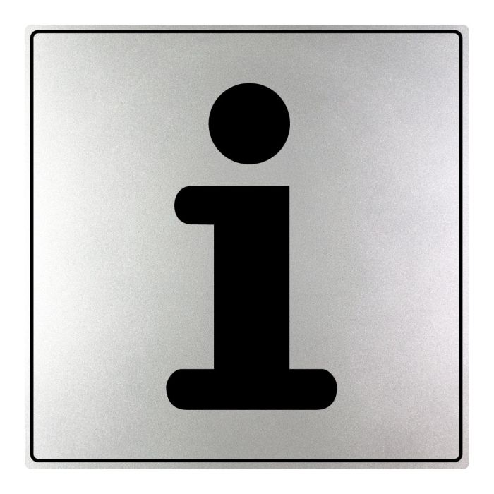 Plaques de porte Informations - ISO 7001 - Novap