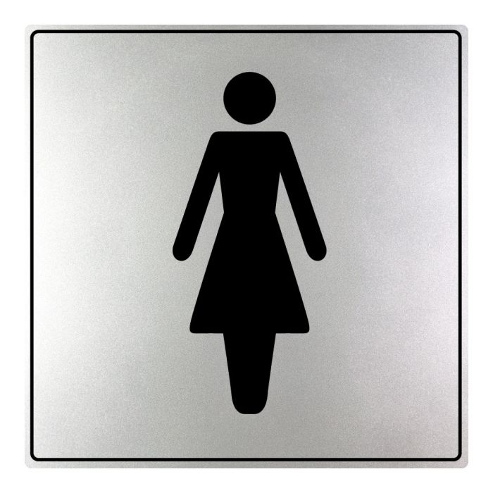Plaques de porte Toilettes Femmes - ISO 7001 - Novap