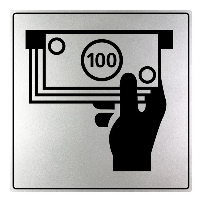 Plaques de porte Distributeur de billets - ISO 7001 - Novap
