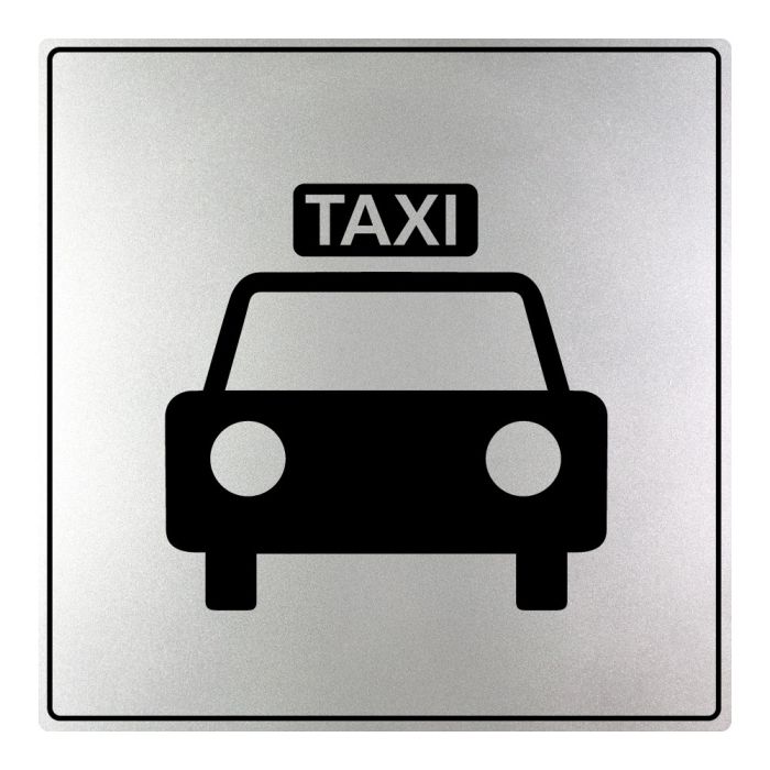 Plaques de porte Taxi - ISO 7001 - Novap