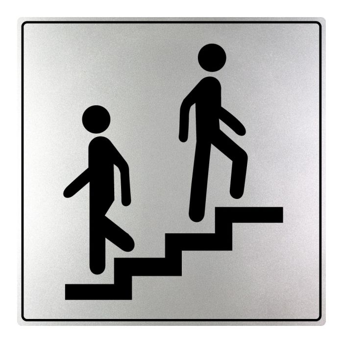Plaques de porte Escalier - ISO 7001 - Novap