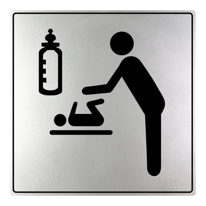 Plaques de porte Relais bébé - ISO 7001 - Novap