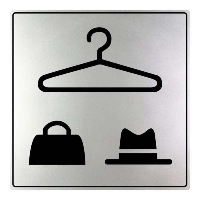 Plaques de porte Vestiaire - ISO 7001 - Novap