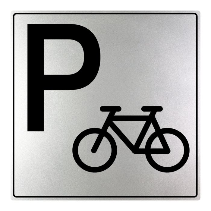 Plaques de porte Parking a vélos - ISO 7001 - Novap