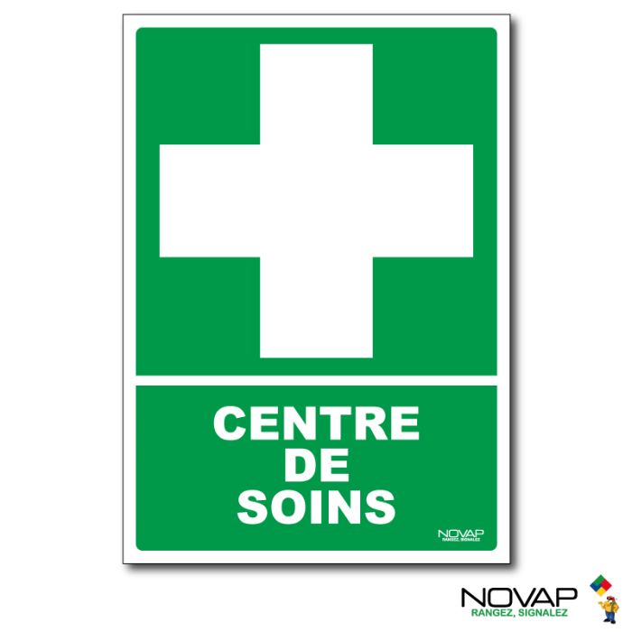 Panneau Centre de soins - Rigide A5 - Novap