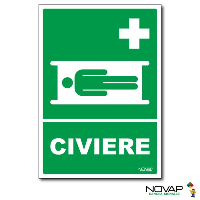 Panneau Civière - Rigide A5 - Novap