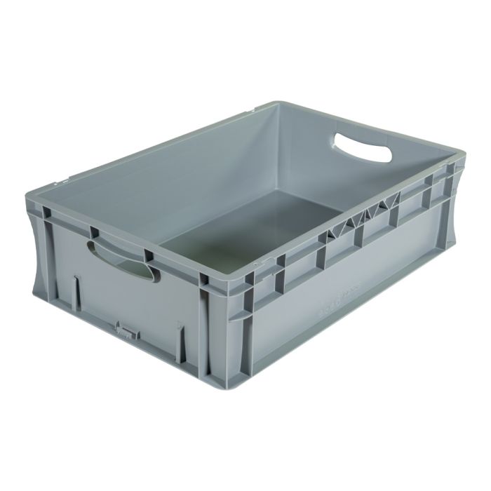 Bac palettisable norme Europe - Poignées ouvertes - 600x400x170 mm - 34 litres - Novap