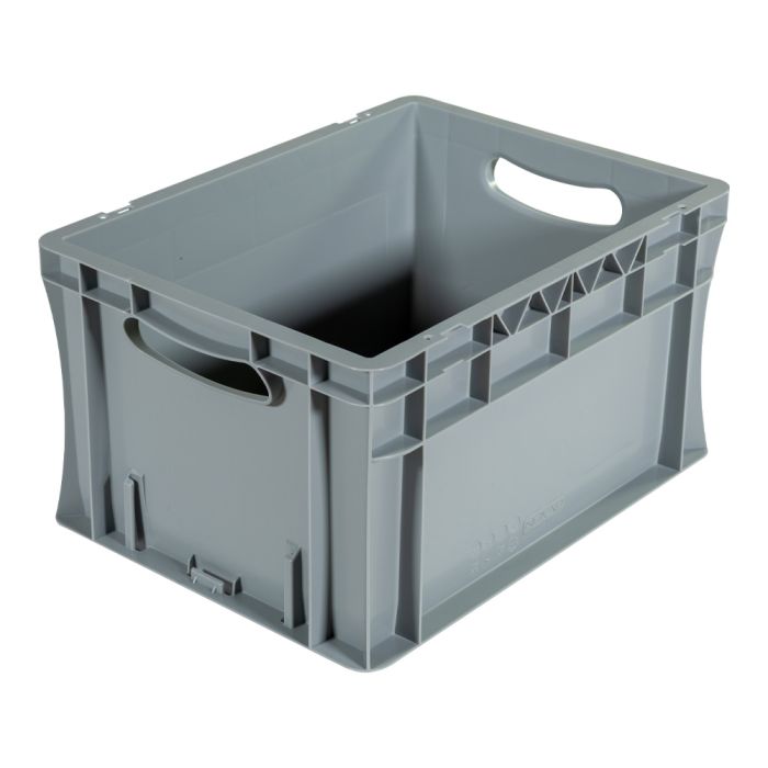 Bac palettisable norme Europe - Poignées ouvertes - 400x300x220 mm - 20 litres - Novap