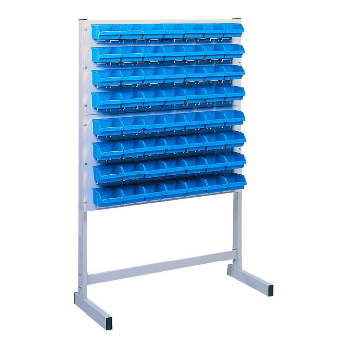 Rack simple face équipé de bacs 1L - Novap