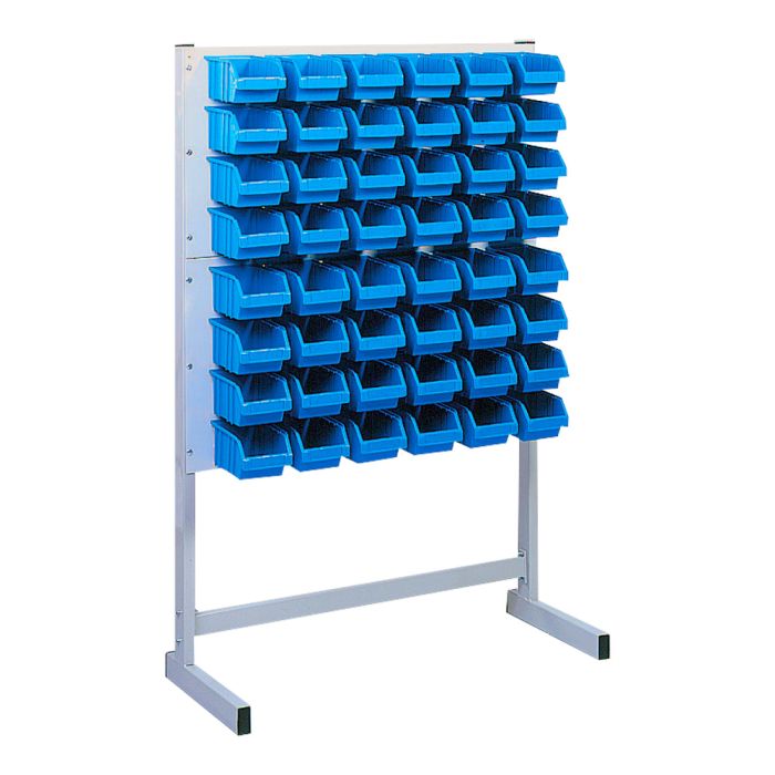 Rack simple face équipé de bacs 2L - Novap