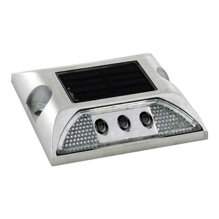 Plot routier à LED solaire - Blanc - Novap