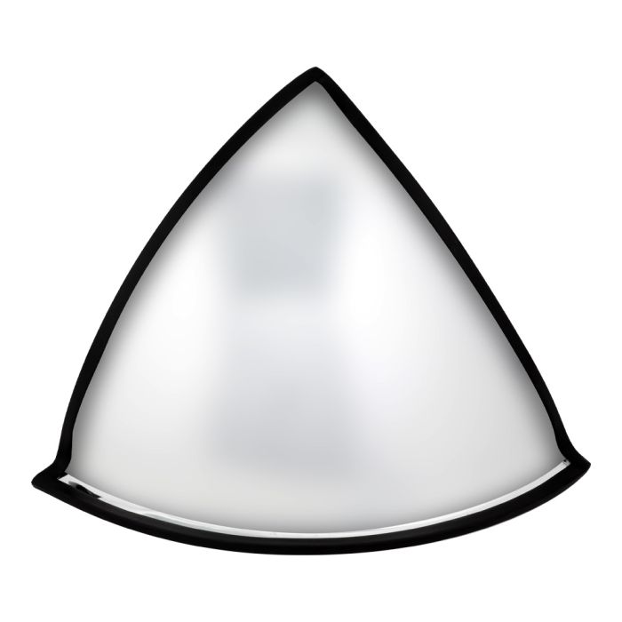 Miroir hémisphérique de sécurité - 1/4 dôme - Novap