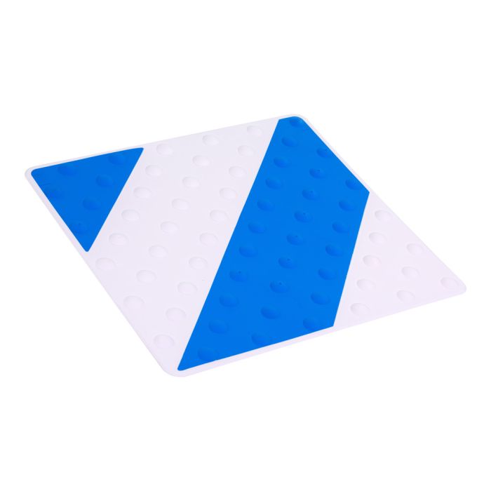 Dalle podotactile intérieure/extérieure Bleu/Blanc - Novap