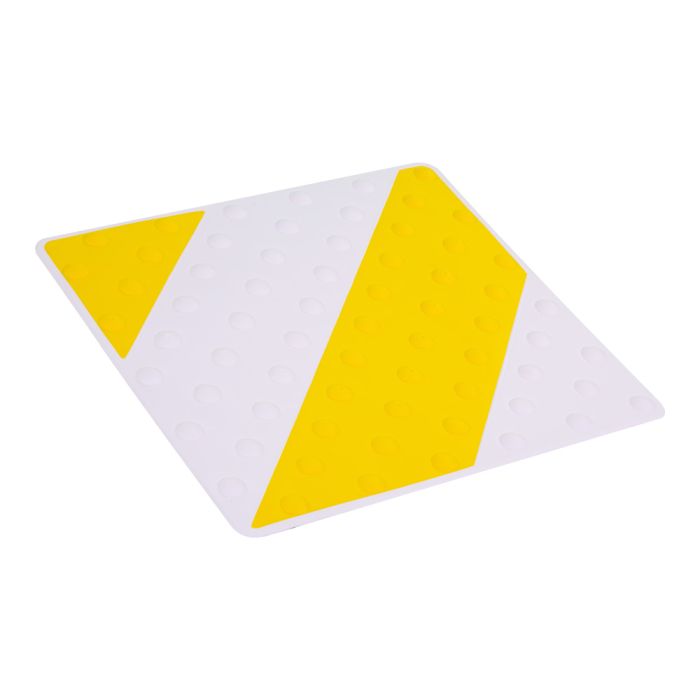 Dalle podotactile intérieure/extérieure Jaune/Blanc - Novap