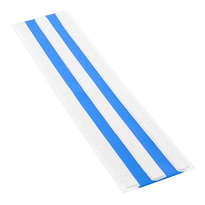 Bande d'aide à l'orientation - BAO 3 Nervures - Blanc/Bleu - Novap
