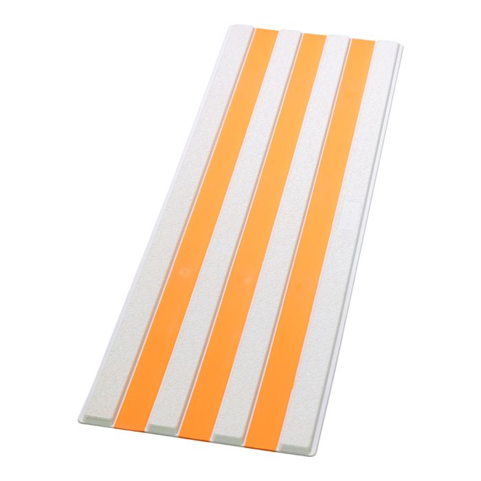 Bande d'aide à l'orientation - BAO 4 Nervures - Blanc/Orange - Novap