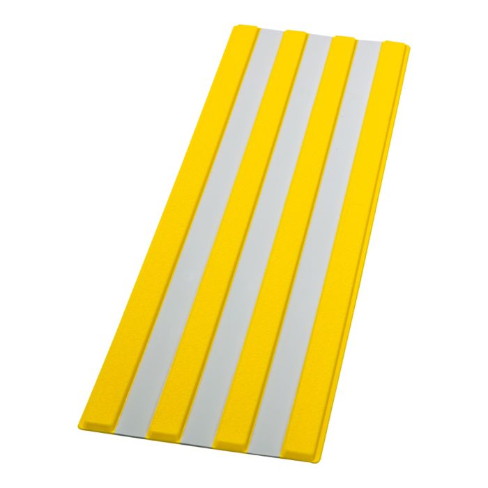 Bande d'aide à l'orientation - BAO 4 Nervures - Jaune/Gris - Novap