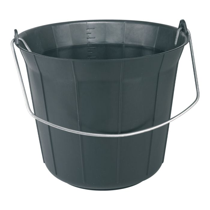 Seau de maçon 11L eco - Noir - Novap