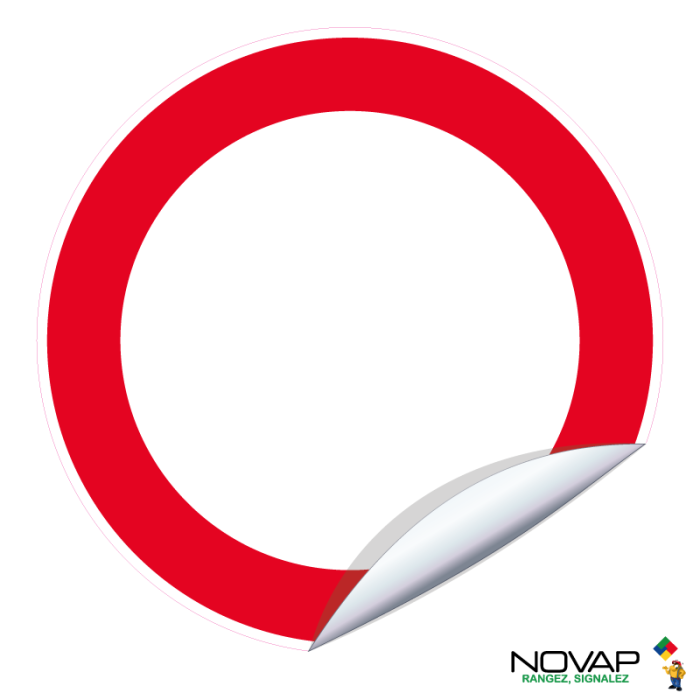 Adhésifs Interdiction - Novap