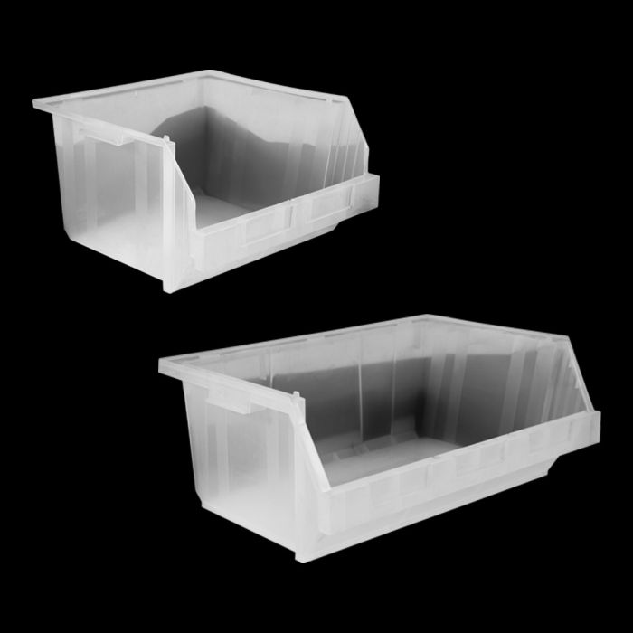 Bacs à bec grand volume - Pick' In - Translucide - Novap