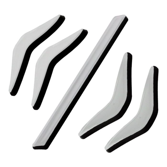 Caractères / +  " en relief autocollant - Argent - Novap"