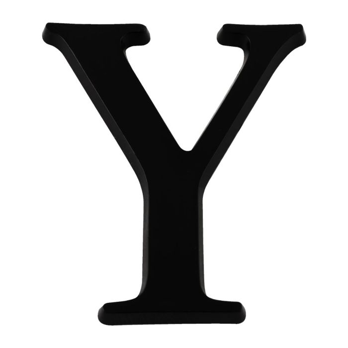 Lettre Y en relief autocollant - Noire - Novap