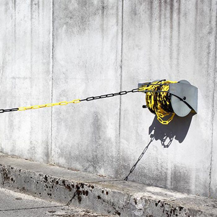 Dérouleur de chaîne Ø 6mm Jaune/Noir - Novap