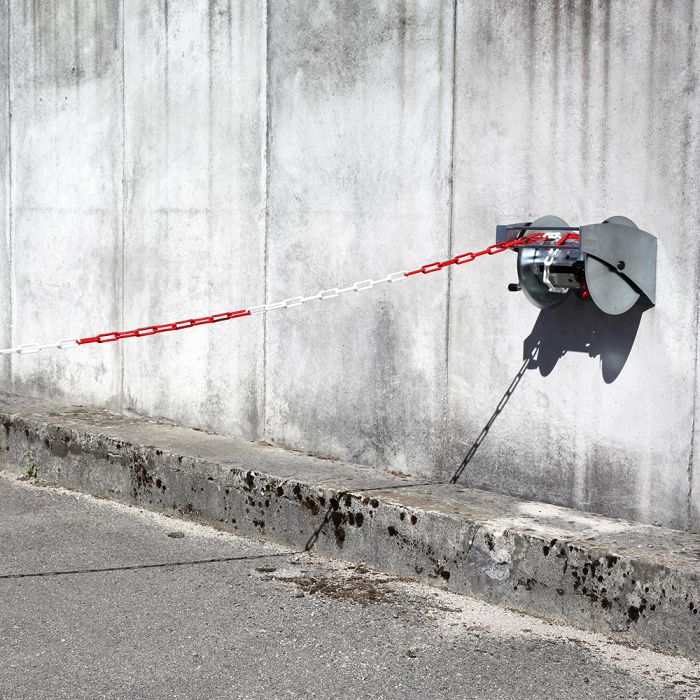 Dérouleur de chaîne Ø 8mm Rouge/Blanc - Novap