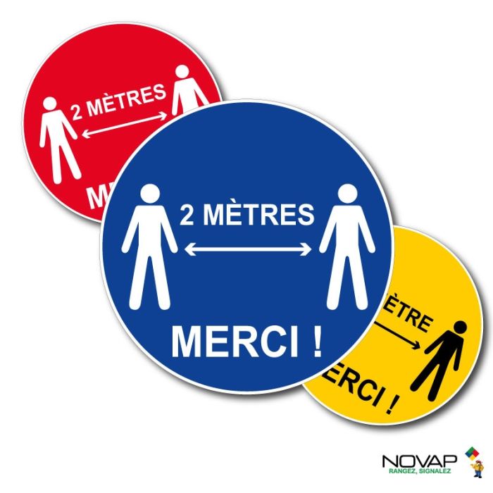 Disques Ø 450 mm - 2 mètres merci - spécial sol - Novap