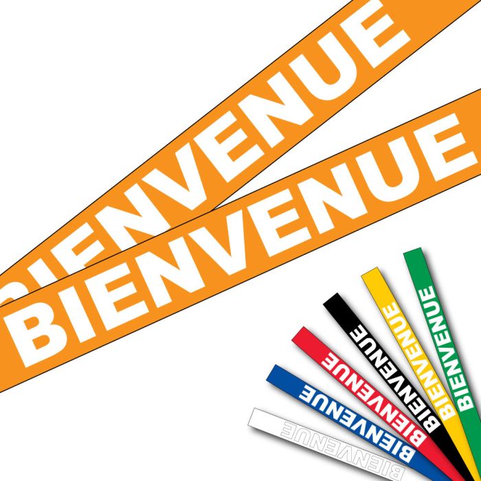 Lot 2 bandes 100mm x 1m - Bienvenue - Novap