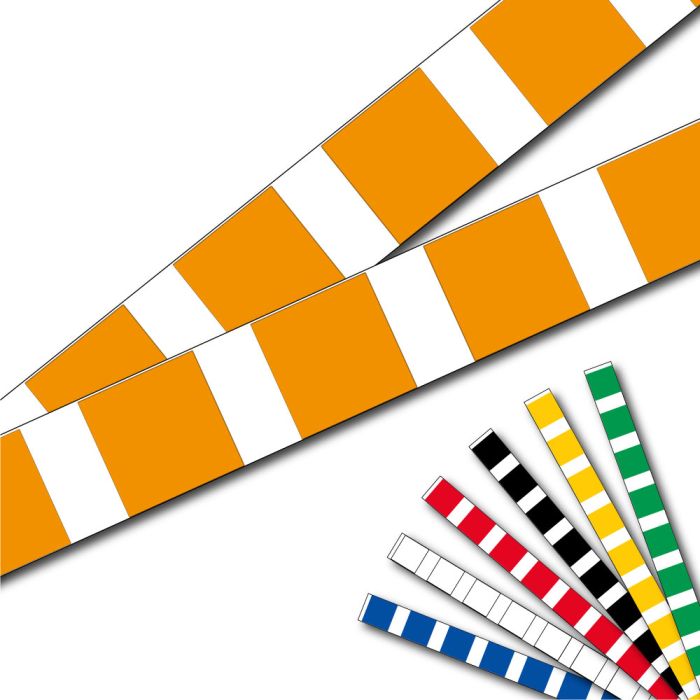 Lot 2 bandes 100mm x 1m - Carrés - Novap