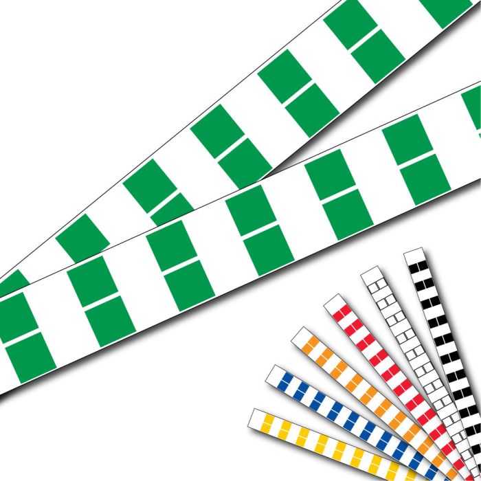 Lot 2 bandes 100mm x 1m - Double Carrés - Novap