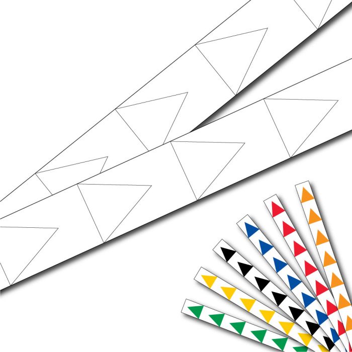 Lot 2 bandes 100mm x 1m - Flèches - Novap