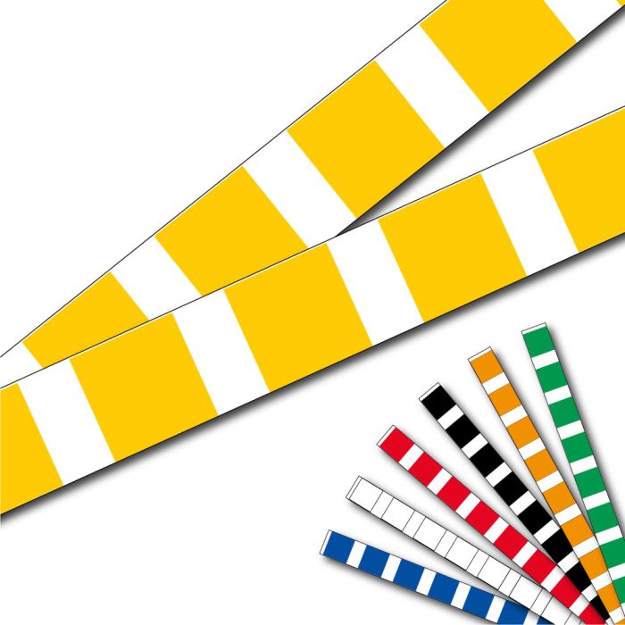 Lot 2 bandes 52mm x 1m - Carrés - Novap