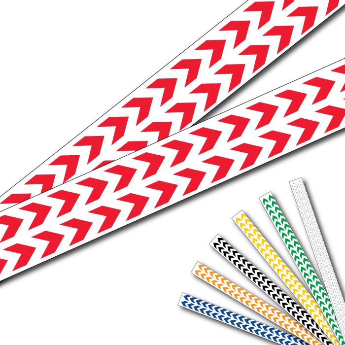 Lot 2 bandes 52mm x 1m - Double Chevrons - Novap