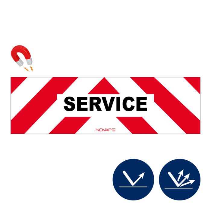 Panneaux d’intervention - Service - Magnétique - Novap