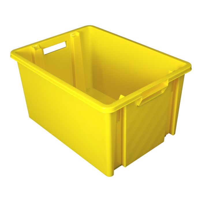 Boite de rangement Novabac 6 au 54 Litres Jaune - Novap