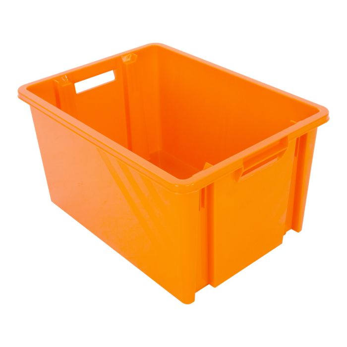 Boite de rangement Novabac 6 au 54 Litres Orange Fluo - Novap