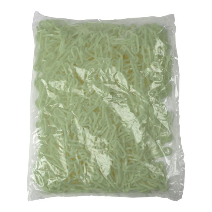 Sac de 25m de chaîne plastique signal - Photoluminescent - Novap