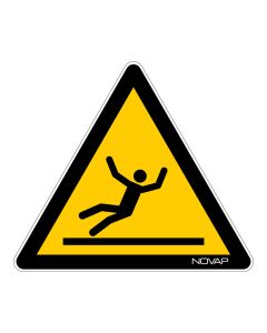 Panneau Danger sol glissant - Novap