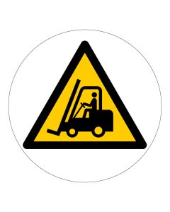Disques danger chariot élévateur pour sol - Novap