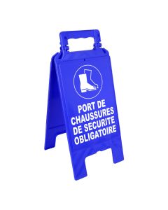 Chevalet Port de chaussure de sécurité obligatoire - Novap