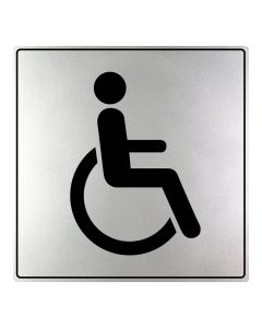 Plaques de porte Toilettes handicapés - ISO 7001 - Novap