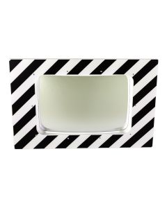 Miroir routier pour circulation - 600 x 400 mm - Novap